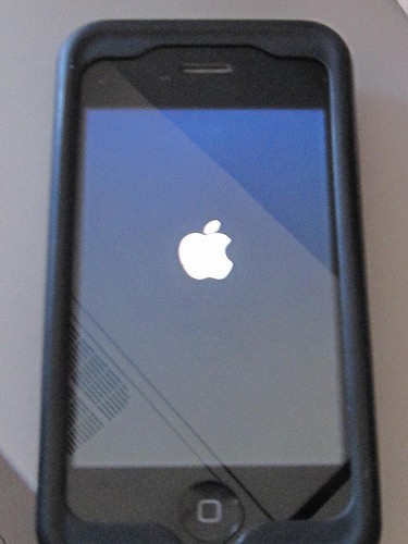 Iphone 5 is frozen on apple logo