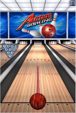 Action Bowling game