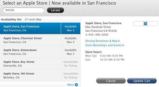 Apple’s Online Store New Feature