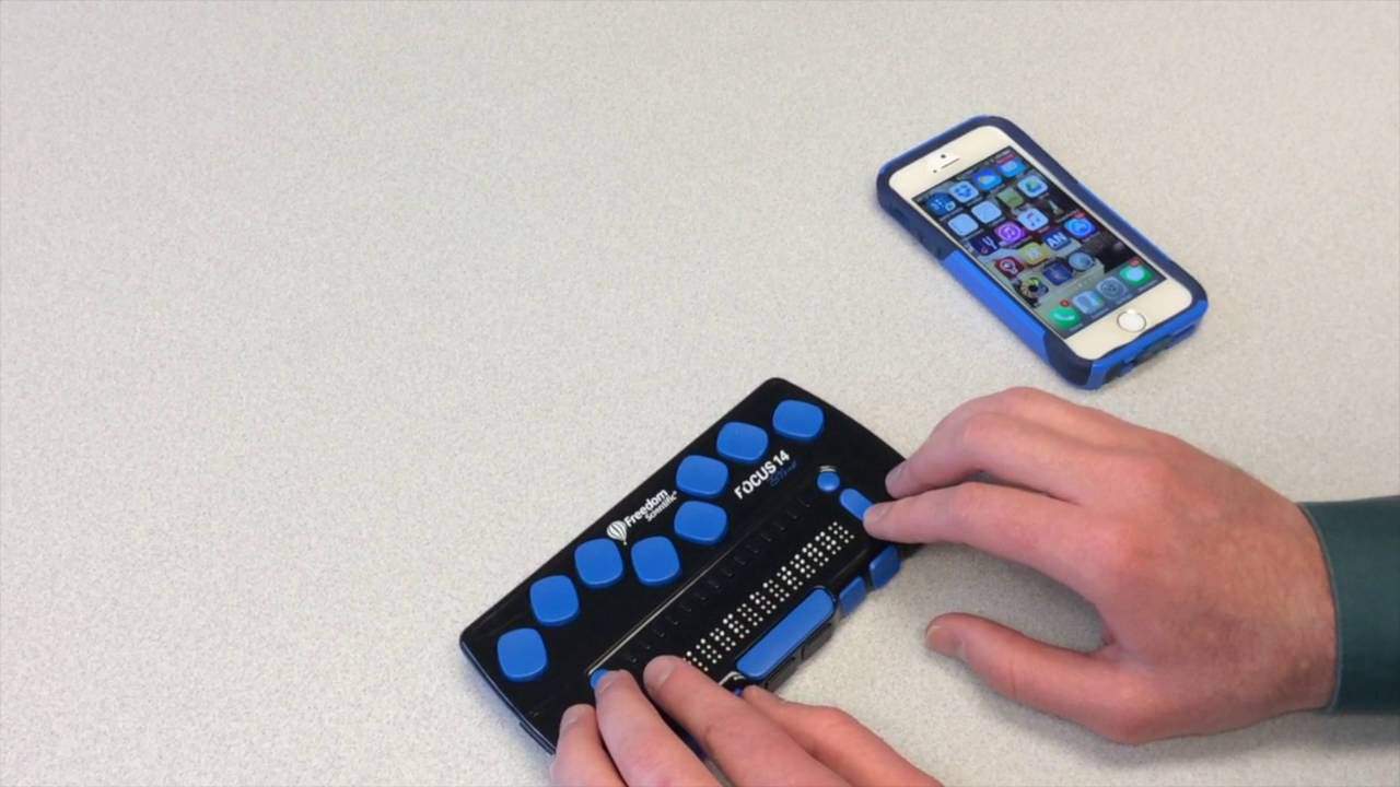 Braille Display iPhone
