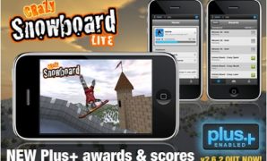 Crazy Snowboard iPhone Game