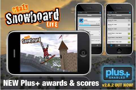 Crazy Snowboard iPhone Game