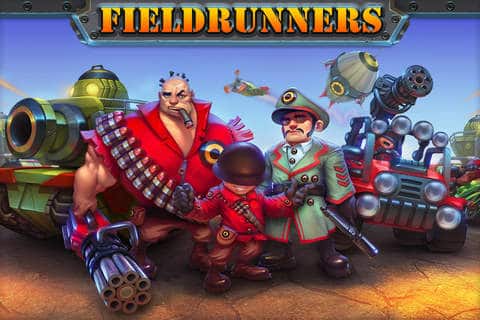 Fieldrunners iTunes Game App for iPhone, iPad and iPod Touch