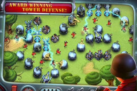 Fieldrunners itunes game