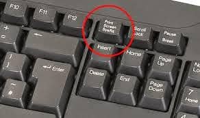 How cupture photograph of a computer without a program How cupture photograph of a computer without a program