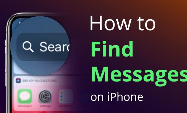 How to Find Deleted Messages on iPhone