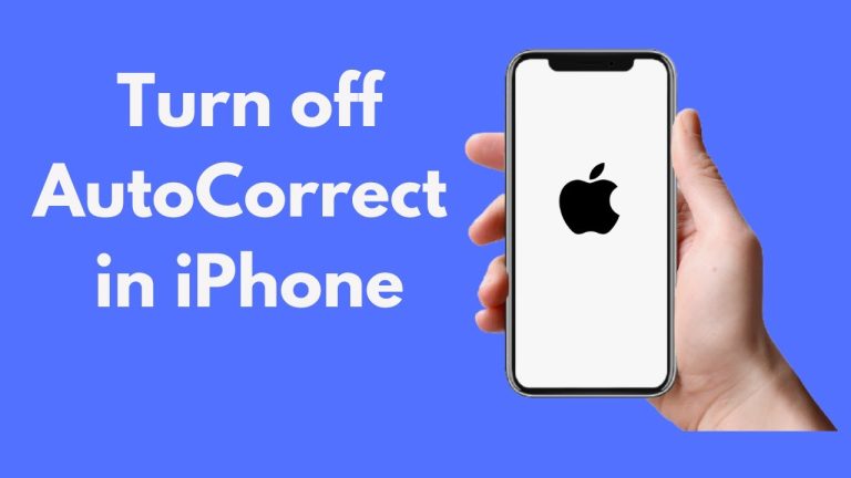 How to Fix Autocorrect on iPhone