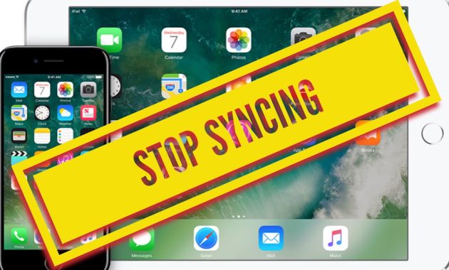 How to Unsync an iphone