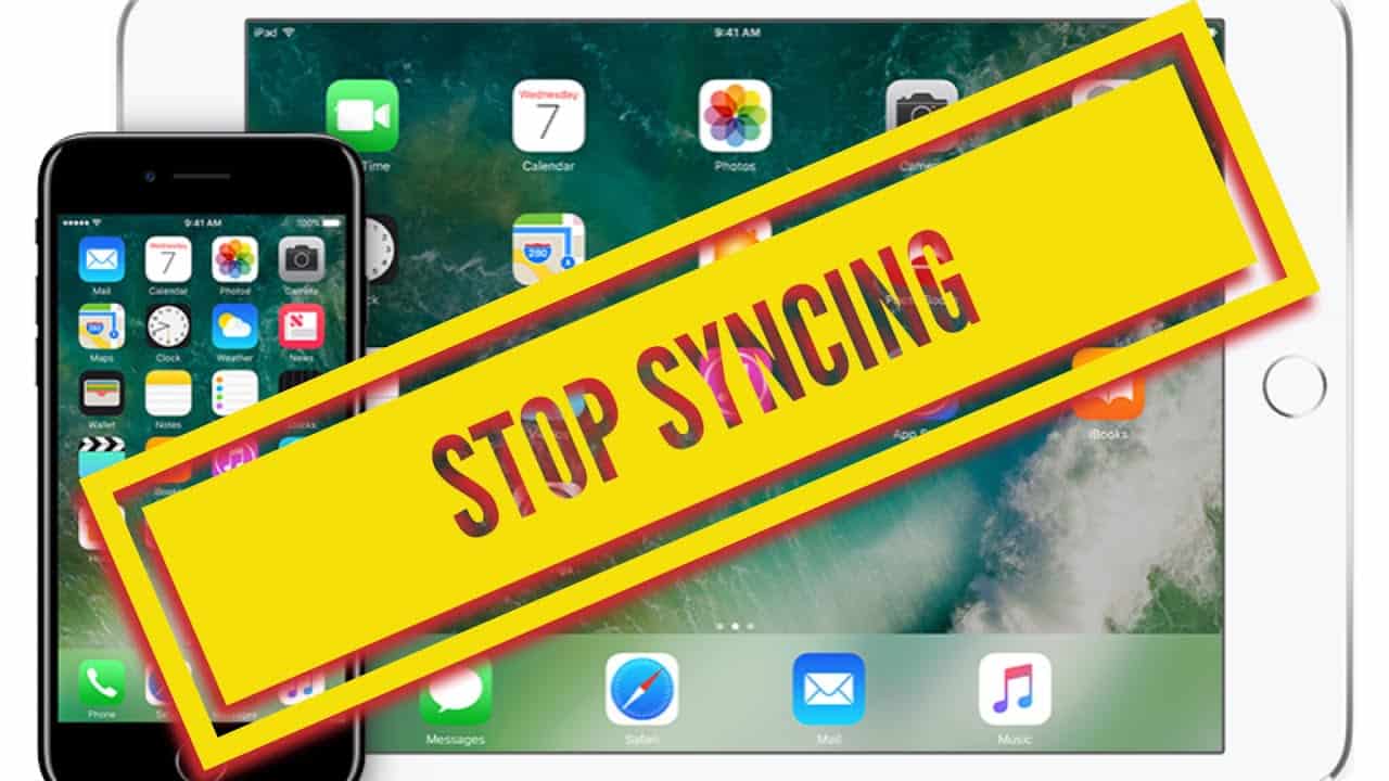 How to Unsync an iphone