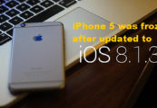 IOS 8.1 frozen during download