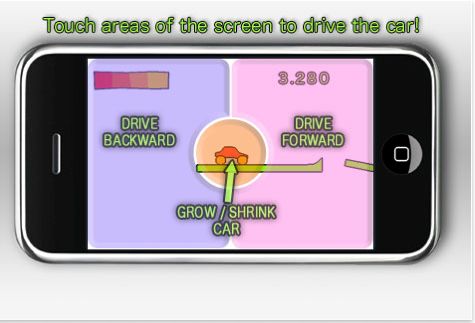 Jellycar driving iphone game