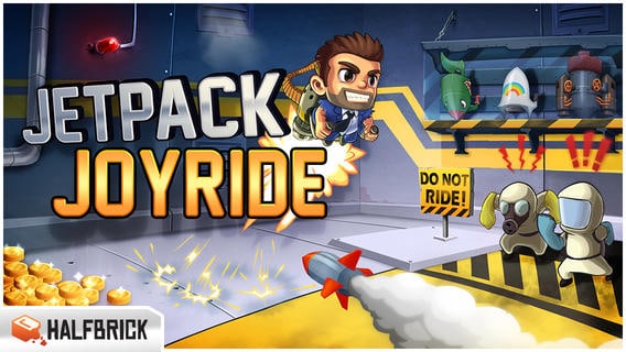 Jetpack Joyride iphone game
