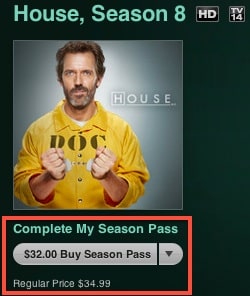 New iTunes Season Pass now Availble