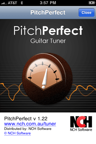 PitchPerfect iPhone App