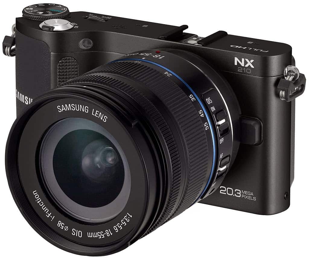 Samsung releases Samsung NX210 camera latest