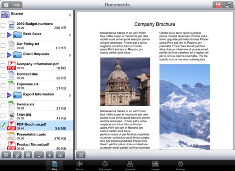 Save2PDF iPad App