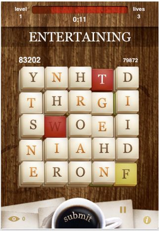 Wordology game iphone