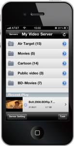 Air Playit iphone app