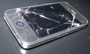 broken iphone