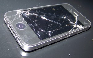 broken iphone