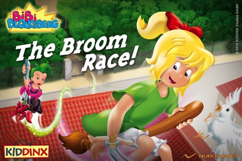 broom race iphone game