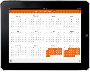 calendar error on ipad