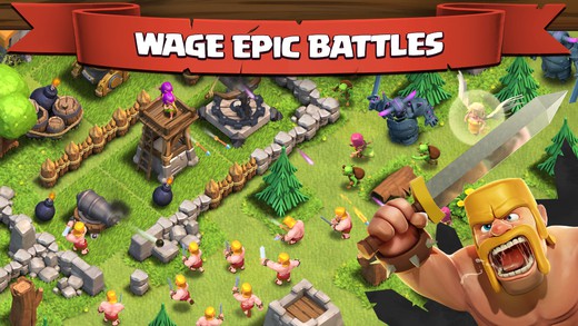 Clash of Clans – Best iPad War Strategy Game