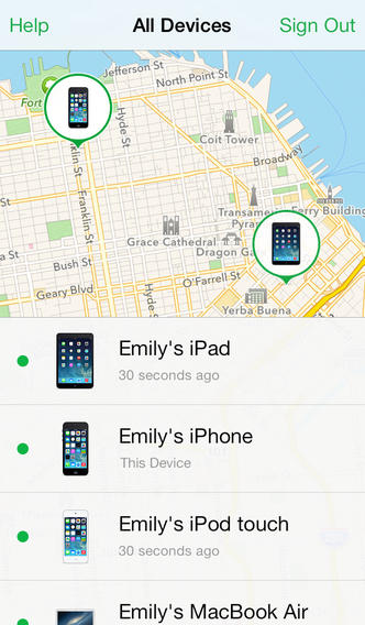 find my iphone app