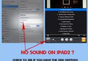 fix ipad sound problem