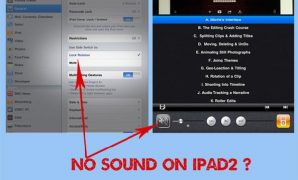 fix ipad sound problem