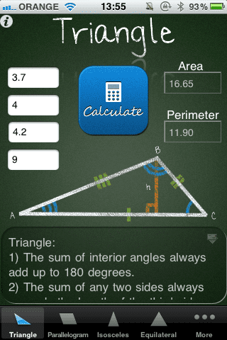 geometry iphone app