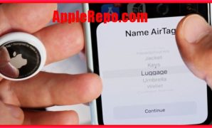 how does apple iphone airtag work