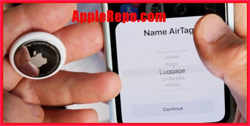 how does apple iphone airtag work