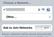 wi-fi settings in ipod touch