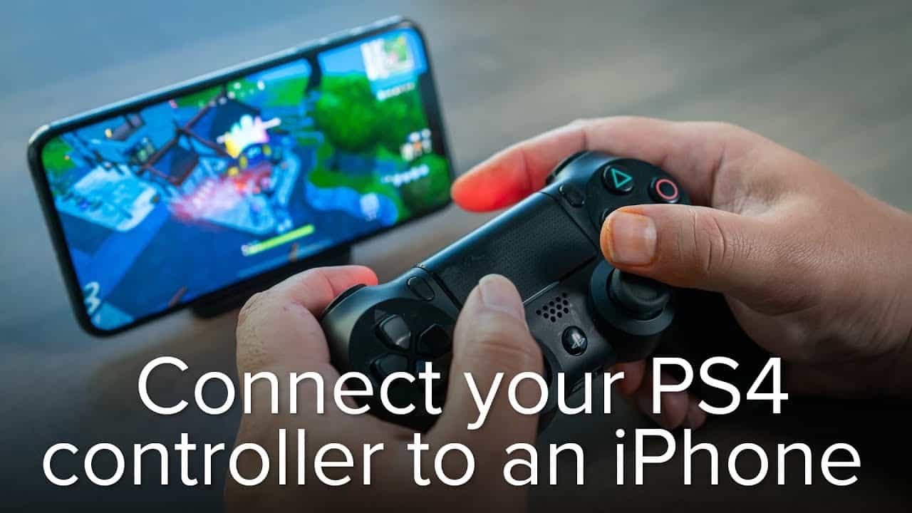 how to connect ps4 controller to iphone