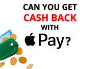 how to get cash back with apple pay