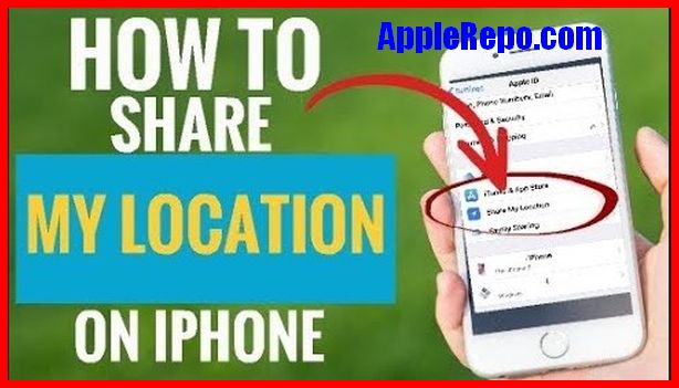 how to share location on iphone