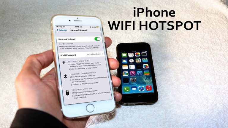 how to share wifi on iphone