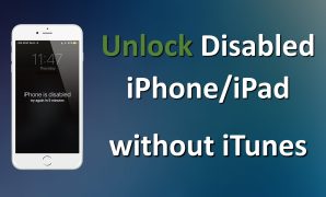 how to unlock disabled ipad without itunes