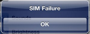 iOS 5 Users Reporting SIM Card Troubles