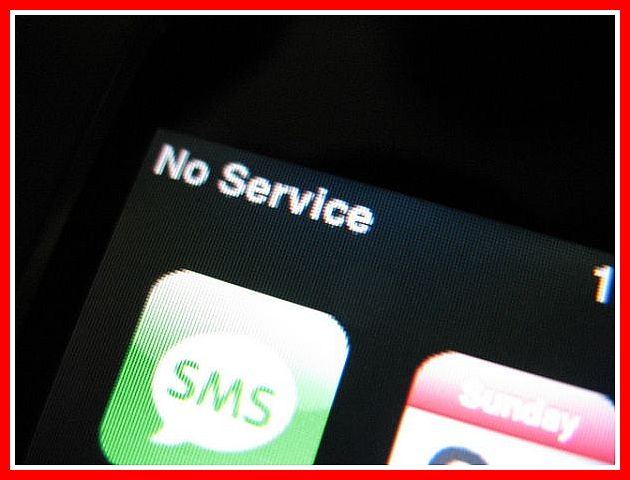 iPad Says No Service