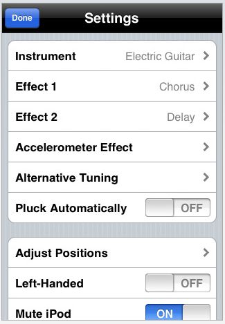 iPhone Guitar App