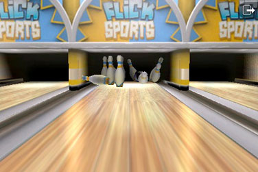 flick bowling game for iphone