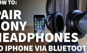 How to Connect Sony Headphones to iPhone