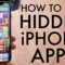 What Are Hidden Apps on iPhone