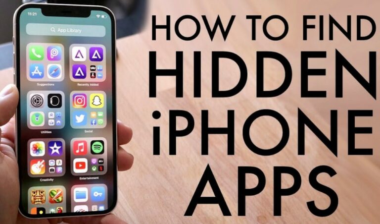 What Are Hidden Apps on iPhone