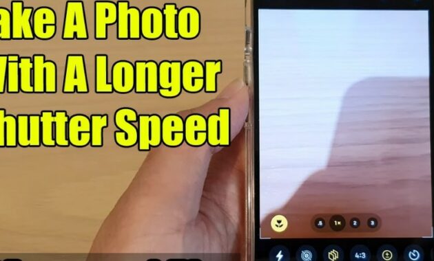 How to Change Shutter Speed on iPhone