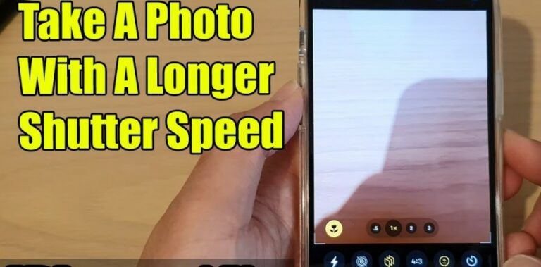 How to Change Shutter Speed on iPhone