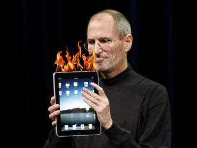 ipad heat damage