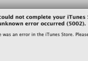 iphone error 5002